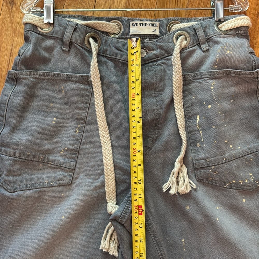 We The Free Moxie Light Grey Jeans size 29 - Picture 14 of 14
